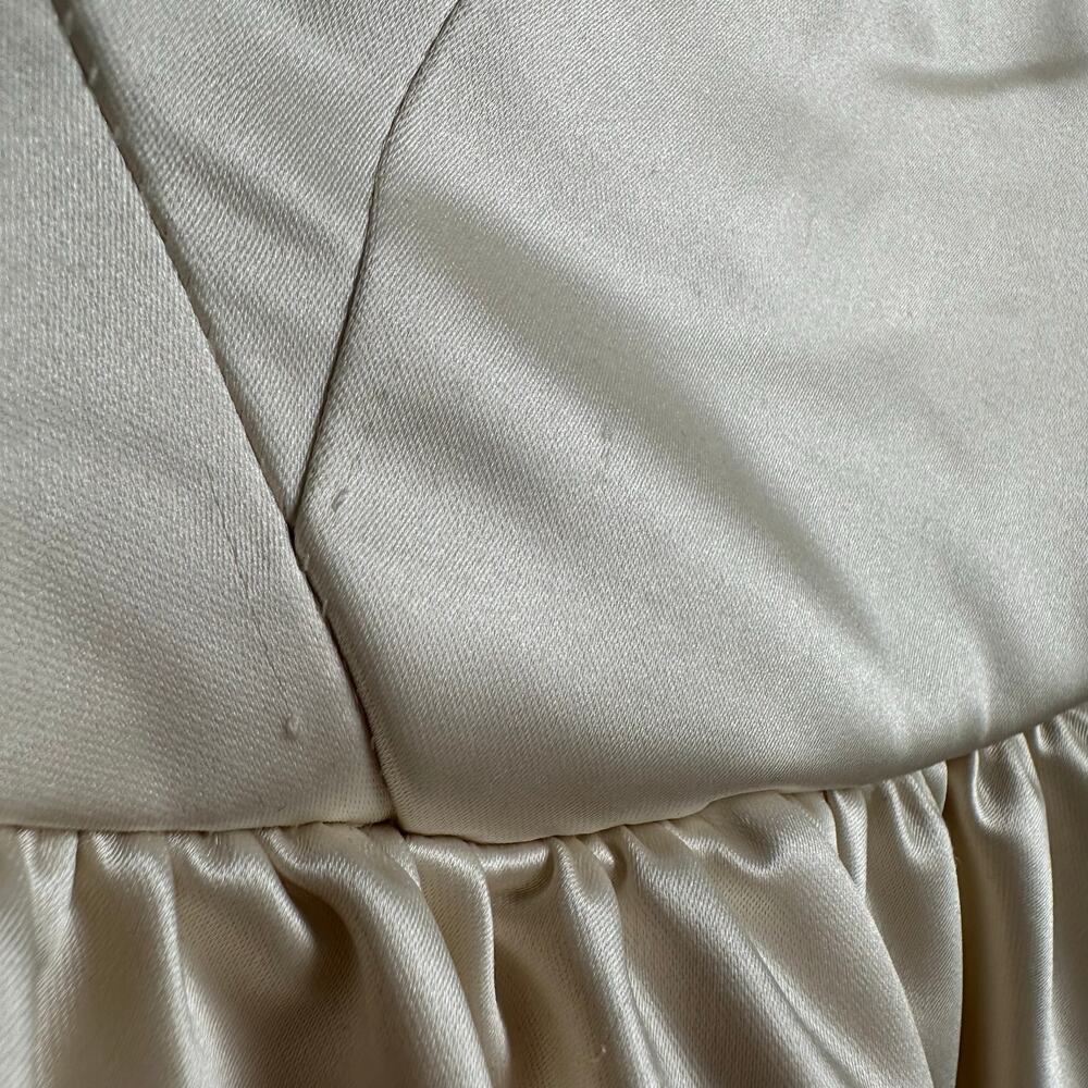 LoveShackFancy Cailey Off the Shoulder Cream Dress 4 - Picture 15 of 15